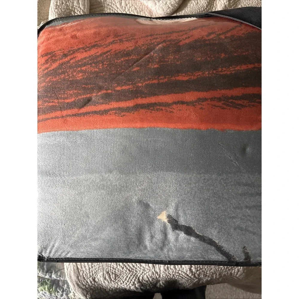 New Soft Blanket Cardinals Faux Fur Plush Sherpa Queen Blanket Winter Glow